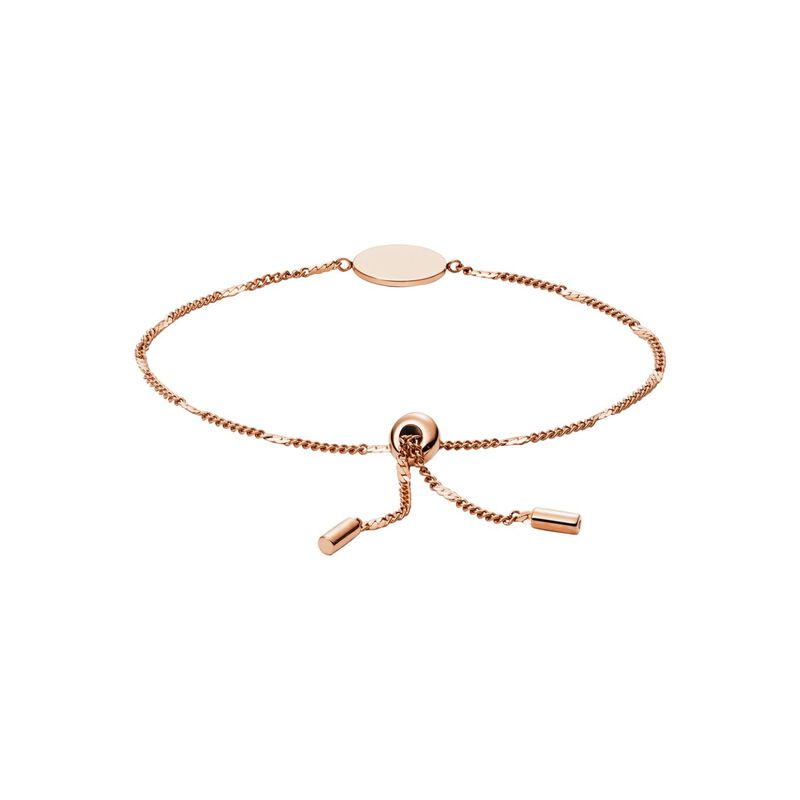 Fossil Narrow Rose Gold Bracelet JF02898791 image number 1